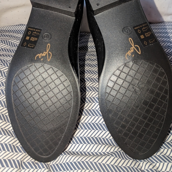 Joie patent leather rain boot size 10 - Picture 1 of 4